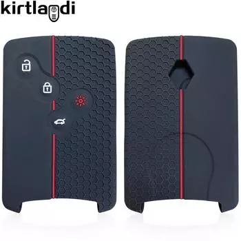 Силиконовый чехол для ключей автомобиля для Renault Duster Kaptur Clio Captur Logan Megane 2 3 Laguna Fluence Zoe Koleos Scenic Danilo Nema красный
