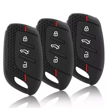 Силиконовый чехол для ключей, держатель для цепочки для MG4 MG5 MG6 MG ZS EV HS EHS ZX GT Roewe RX3 RX8 ERX5 RX5 I6 I5, чехол для ключей красный