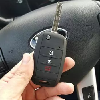 Силиконовый чехол для ключей для Hyundai Solaris 2 i20 i30 i35 Azera Elantra Santa Fe для Kia Rio Soul Sportage Carens Sorento Ceed Cover