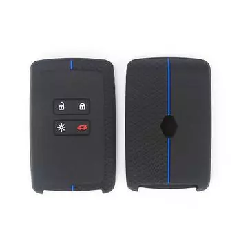 Силиконовый чехол для ключей для Renault Captur Megane Talisman Espace Clio Zoe Koleos Scenic 4 Arkana для Dacia Sandero Card Remote