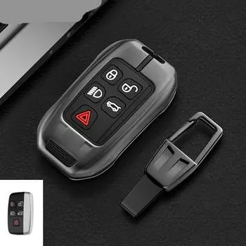 Силиконовый чехол для ключей из цинкового сплава для Land Rover Range Rover Sport Velar Evoque Freelander 2 Discovery Jaguar XF XJ XJL XE