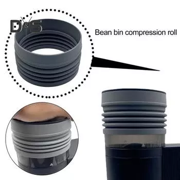 Силиконовый чехол для кофемолки Fellow OPUS. Инструменты для приготовления пищевого кофе. Сокращение отходов. Повышение точности. Модернизация эспрессо-машины. Детали. серый