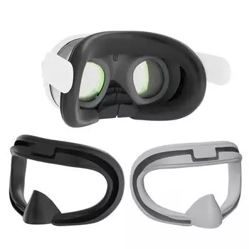 Силиконовый чехол для лица с защитой от протечек Силиконовый защитный чехол Новая подушка для лица для Meta Quest 3