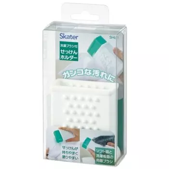 Силиконовый чехол для мыла Skater со щеткой для мытья посуды SHB1-A