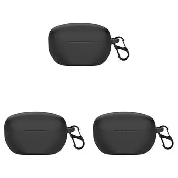 Силиконовый чехол для наушников Anti-loss Solid Color для WF-1000XM5 (черный)