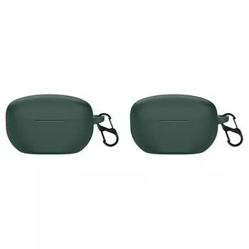 Силиконовый чехол для наушников Anti-loss Solid Color для Sony WF-1000XM5 (Темно-зеленый) ?
