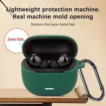 Силиконовый чехол для наушников Redmi Buds 6 Lite Edition, мягкий, устойчивый к царапинам и падениям, беспроводные наушники, зарядный чехол, аксессуары