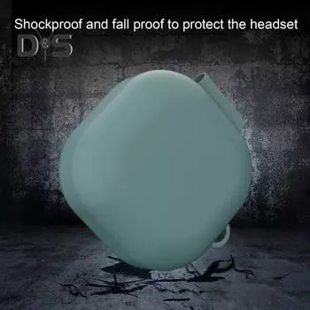 Силиконовый чехол для наушников с защитой от царапин, мягкий защитный чехол для Bluetooth-совместимой гарнитуры для Samsung Galaxy Buds 2/Live/Pro темно-зеленого