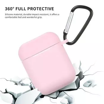 Силиконовый чехол для наушников, сменный чехол для Apple AirPods, беспроводная гарнитура BT, защитные наушники