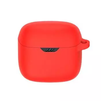 Силиконовый чехол для наушников, защита на 360 градусов, противоударный, устойчивый к царапинам, портативный защитный чехол для JBL TUNE FLEX красный