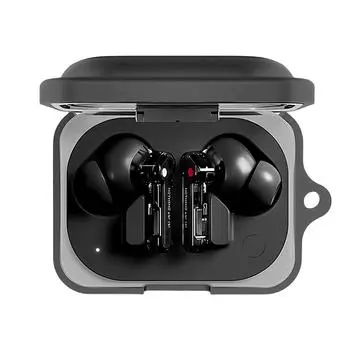 Силиконовый чехол для наушников Защитный чехол Anti-Drop для Nothing Ear ()(черный)