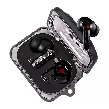 Силиконовый чехол для наушников Защитный чехол Anti-Drop для Nothing Ear ()(черный)