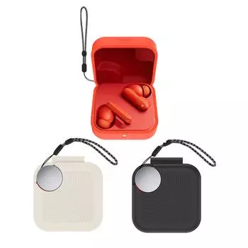 Силиконовый чехол для наушников, защитный чехол с нескользящей рукояткой и пылезащитный чехол для хранения наушников CMF от Nothing Buds чёрный