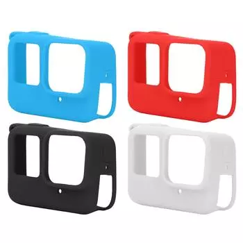 Силиконовый чехол для объектива Pro Водонепроницаемый ударопрочный силиконовый защитный чехол White