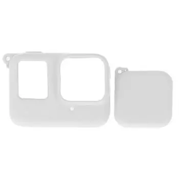 Силиконовый чехол для объектива Insta360 Ace Pro, водонепроницаемый, прочный, ударопрочный, силиконовый защитный чехол белый