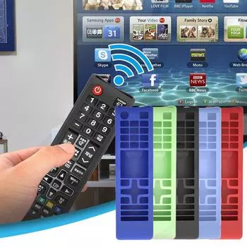 Силиконовый чехол для пульта дистанционного управления для BN59-01199F AA5900602A чёрный