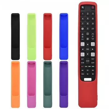 Силиконовый чехол для пульта дистанционного управления RC802N, защитный чехол для кожи, чехол для защиты от грязи, для длительного использования красный