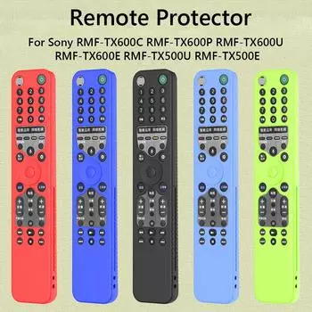 Силиконовый чехол для пульта дистанционного управления Sony RMF-TX600C RMF-TX600P RMF-TX600U RMF-TX600E RMF-TX500U RMF-TX500E Smart TV Protector Cover зелёный
