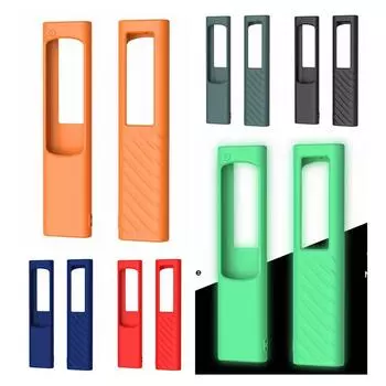 Силиконовый чехол для пульта дистанционного управления Samsung BN59-01385 BN59-01386 TM2280E BN59-01391 Светящийся защитный чехол для пульта дистанционного управления оранжевый