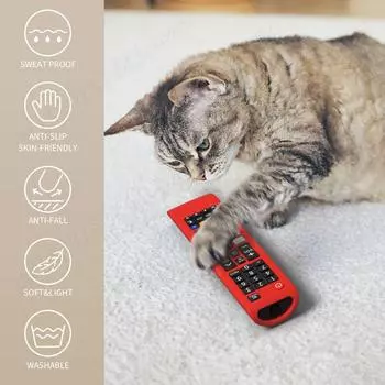 Силиконовый чехол для пульта дистанционного управления телевизором, противоскользящий защитный чехол со шнурком для пульта дистанционного управления Samsung Smart TV BN59-01315A 01315B чёрный