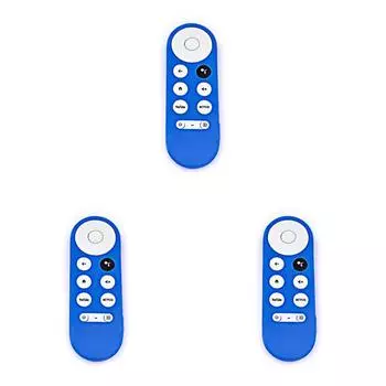 Силиконовый чехол для пульта дистанционного управления для Google Chromecast 2020 (синий)