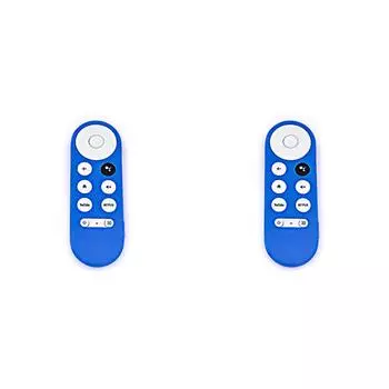 - Силиконовый чехол для пульта дистанционного управления Google Chromecast 2020 (синий)