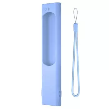 Силиконовый чехол для пульта дистанционного управления, противоударный чехол для пульта дистанционного управления телевизором с ремешком для пульта дистанционного управления Samsung BN59-01385A 01391A белый