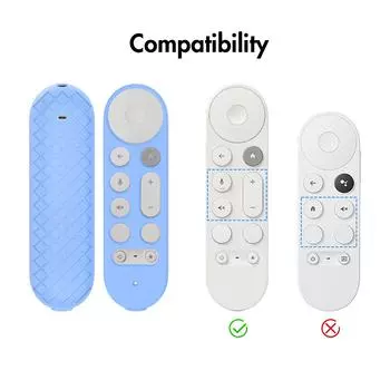 Силиконовый чехол для пульта ДУ для Google TV Streamer 4K 2024, прочный защитный чехол, надежный держатель чёрный