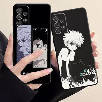 Силиконовый чехол для Samsung Galaxy A13 A23 A22 A52 A71 A31 A51 A33 A32 A21s A53 A72 A52s A14 аниме Hunter X Hunter, чехол Samsung A11