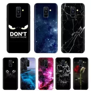 Силиконовый чехол для Samsung Galaxy A6, чехол для двух SIM-карт, Sm A600 A600f, чехол для Samsung A6 Plus A605 A605f, чехол Samsung A6 2018