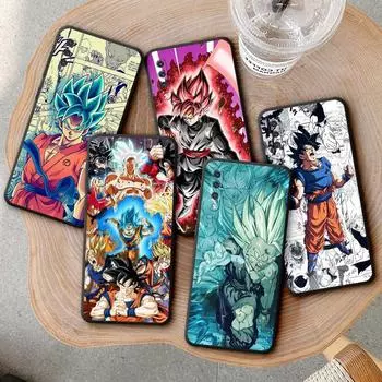 Силиконовый чехол для Samsung Galaxy A70 A50 A20e A20s A30 A40 A01 A51 A10 A71 A20 A04 A03 A10e, роскошный чехол Dragon G-Gokus с аниме Samsung A10