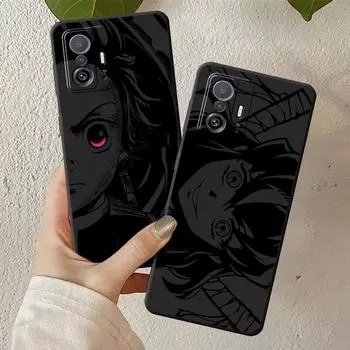 Силиконовый чехол для Samsung Galaxy Note 20 Ultra 10 Plus 8 9 S20 S22 S21 S23 5g аниме Kurama Demon Slayer Xshell Cover Samsung Note 20