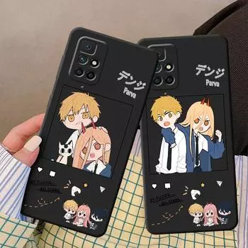 Силиконовый чехол для Samsung Galaxy S23 5g Note 20 Ultra 10 Plus 8 9 S21 S22 S20 S21, чехлы с рисунком аниме «Человек-бензопила» Samsung Note 20