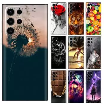 Силиконовый чехол для Samsung Galaxy S23 Plus, ультра защитный мягкий чехол из ТПУ для телефона S 23 S23plus S23ultra, чехлы для телефонов Fundas for Galaxy S23 Plus