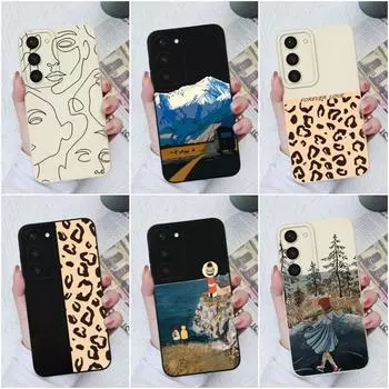 Силиконовый чехол для Samsung S20 S21 + S22 S23 + Ultra Note 20 Ultra Note 10 Lite противоударный квадратный мягкий чехол для Samsung Galaxy S23 бамперы Fundas Samsung Note 10 Lite