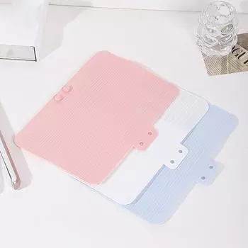 Силиконовый чехол для щипцов для завивки волос, нескользящий плоский щипец для завивки, изоляционный коврик, сумка для хранения выпрямителя для волос, парикмахерские инструменты синий