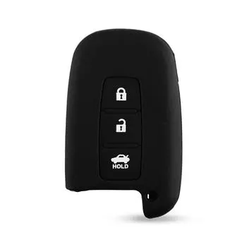 Силиконовый чехол для смарт-ключа для Hyundai IX35 Sonata 8 для Kia K2 K5 Sportage Forte, сменный смарт-чехол красный