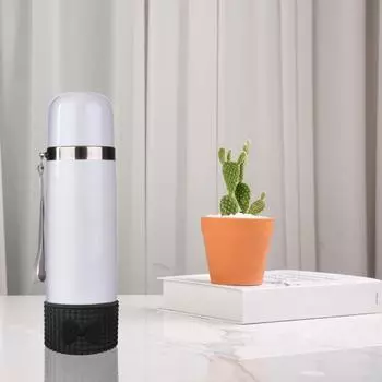 Силиконовый чехол для стакана, чехол для стакана, противоскользящий нижний чехол чёрный