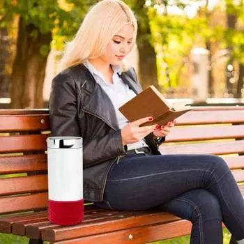 Силиконовый чехол для стакана с водой, противоскользящий нижний рукав для стаканов диаметром 7,5 см, амортизирующий розы красного