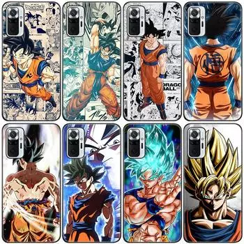 Силиконовый чехол для телефона Anime Son Goku Ultra Instinct для Xiaomi Redmi Note 10 10T 10S 9S 8T 9 8 7 Pro Max 9A 9C 9T черный мягкий чехол Redmi 8A