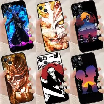 Силиконовый чехол для телефона BLEACH Ichigo Kurosaki Manga для iPhone 11 12 13 Pro Max Mini X XR XS Max 6 7 8 Plus SE 2020 iphone 5 5S