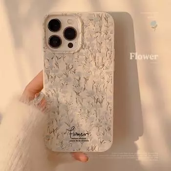 Силиконовый чехол для телефона Flower Sea Tulip 15promax