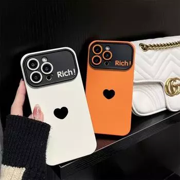 Силиконовый чехол для телефона Get Rich для iPhone 11 12 13 14 15 Pro Max XS X XR 7 8 6 Plus, ударопрочный чехол Lucky Phone PC&For iPhone 15 Plus белый