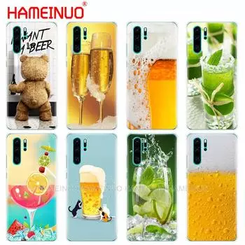 силиконовый чехол для телефона huawei P30 PRO LITE P SMART 2019 plus p smart Z p20 lite 2019 Beer A Glass of Beer Summer Cocktai huawei P30 PRO