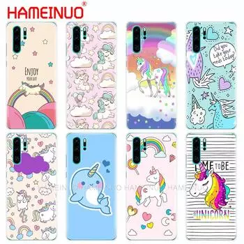 Силиконовый чехол для телефона huawei P30 PRO LITE P SMART 2019 plus p smart Z p20 lite 2019 Unicorn On Rainbow Jetpack P smart 2019