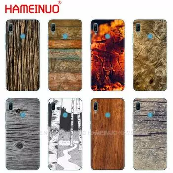 Силиконовый чехол для телефона huawei Y5 Y6 Y7 Y9 PRO PRIME 2019 honor 8s 8a 20 LITE PRO 10i view 20 V20 текстура под дерево Стиль huawei Y9 2019