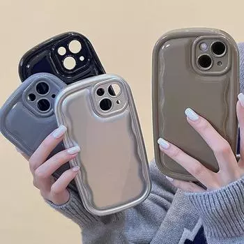 Силиконовый чехол для телефона Ins Bread Gasbag для Iphone 14 13 12 11 Pro Max 14 Plus 14pro, противоударный бампер, мягкий защитный чехол для объектива For iPhone 11Pro Max