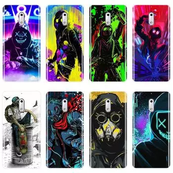 Силиконовый чехол для телефона Nokia 1 Plus 2 3 5 6 8 9 с мультяшным рисунком, крутая задняя крышка для Nokia2 Nokia3 Nokia5 Nokia6 Nokia 7 Plus X6 X71 Nokia 1