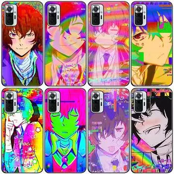 Силиконовый чехол для телефона с аниме Bungou Stray Dog Glitchcore для Xiaomi Redmi Note 11 10 9 8 Pro 11T 10T 10S 9S 8T 9 9A 9C 9T Redmi 8