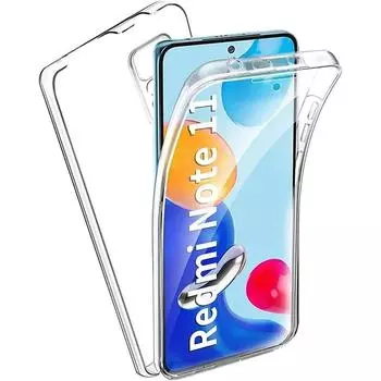 Силиконовый чехол для телефона с полным покрытием на 360° для iPhone Samsung Huawei Honor Xiaomi Redmi OPPO OnePlus с защитой от падения Прозрачный гибридный жесткий чехол для ПК iPhone 6 прозрачный